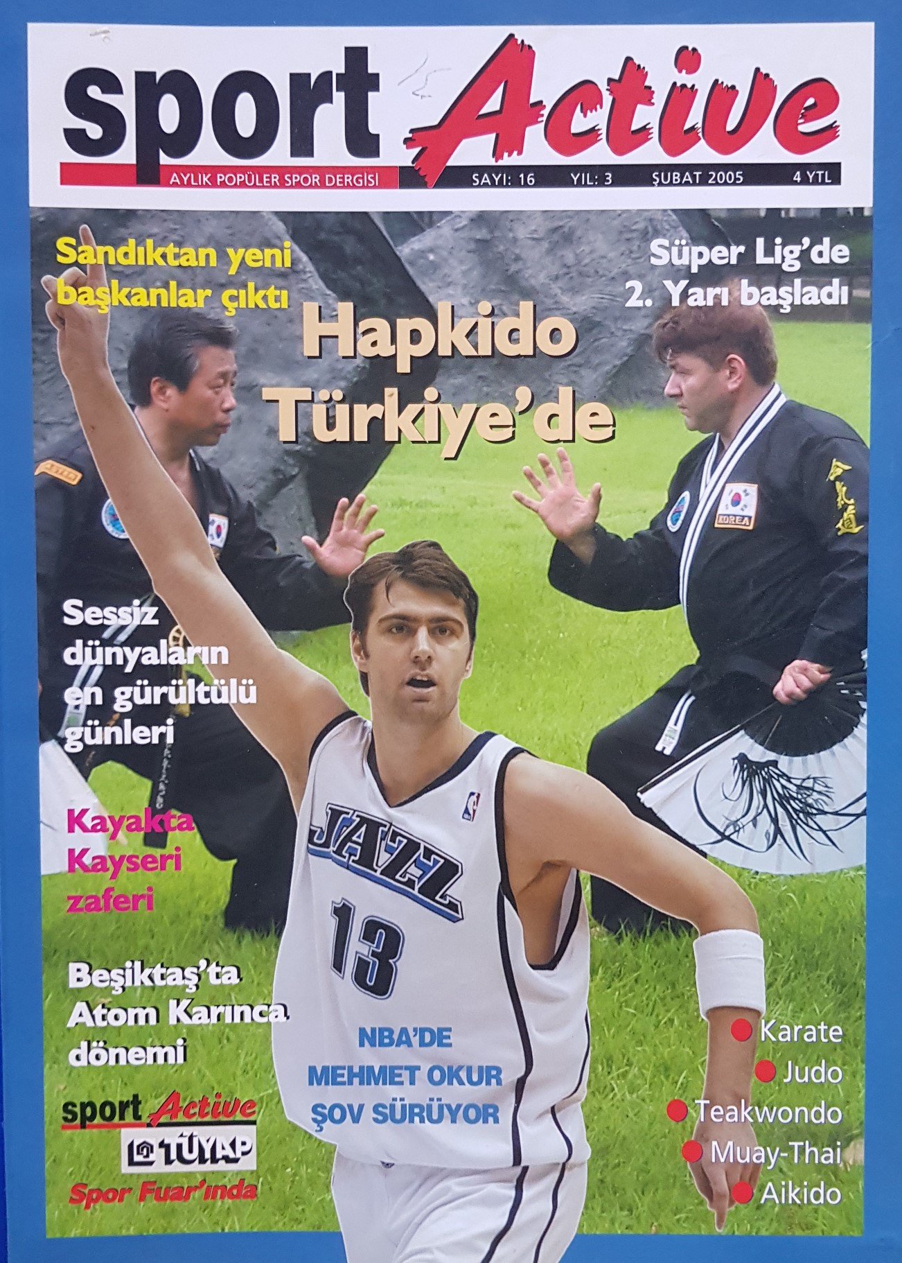 Sport Active Dergisi - Hapkido Türkiye'de