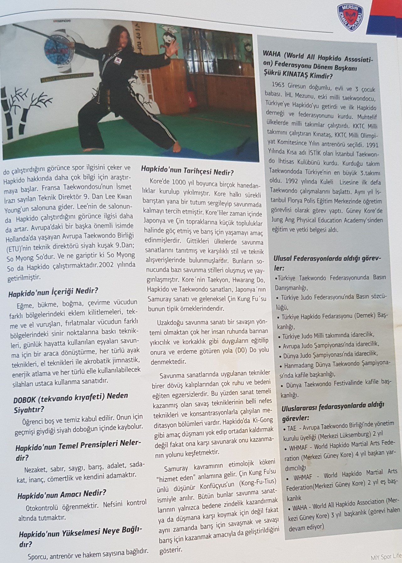 Hapkido Uluslararası Basın