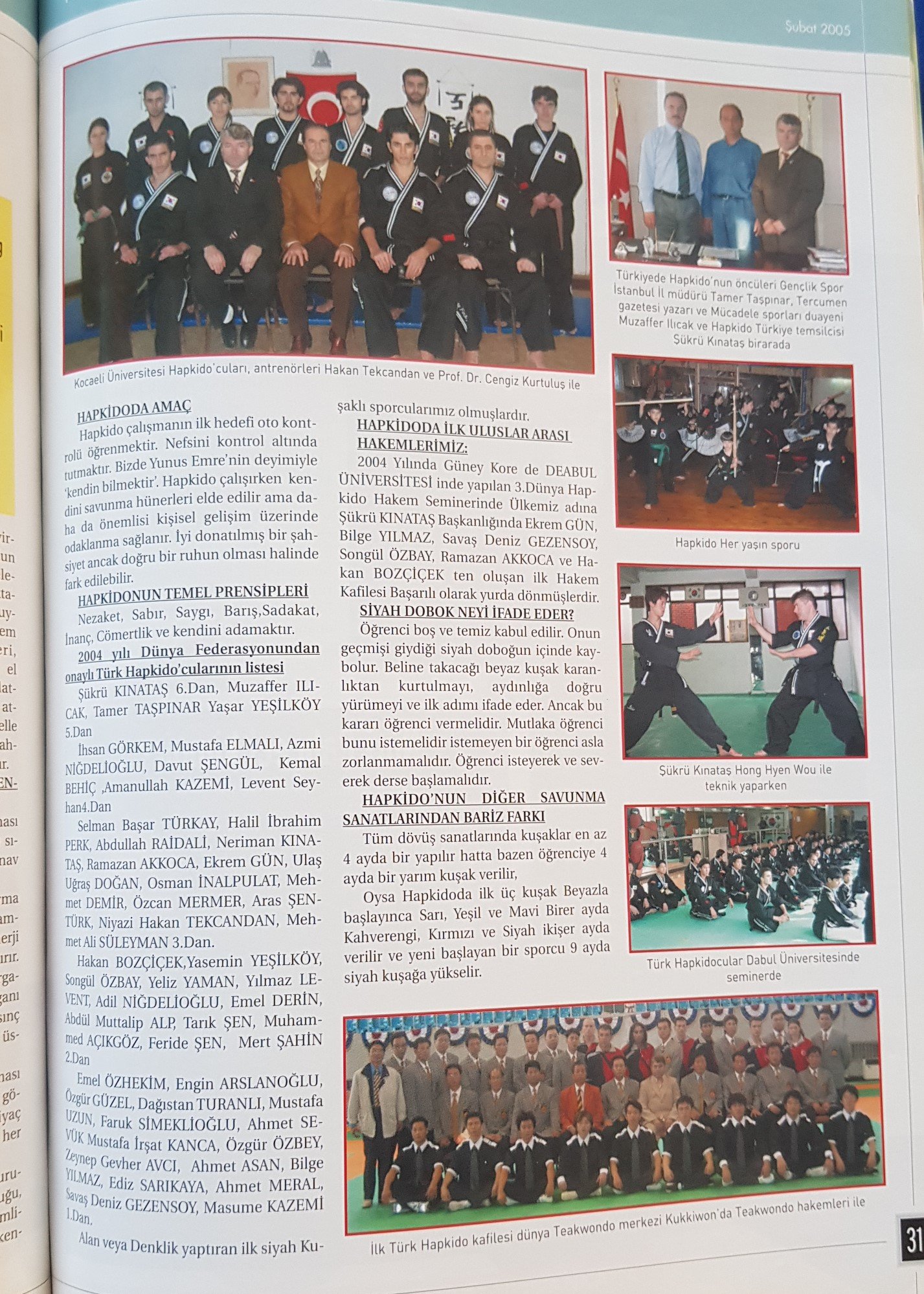 Hapkido Eğitim ve Seminer