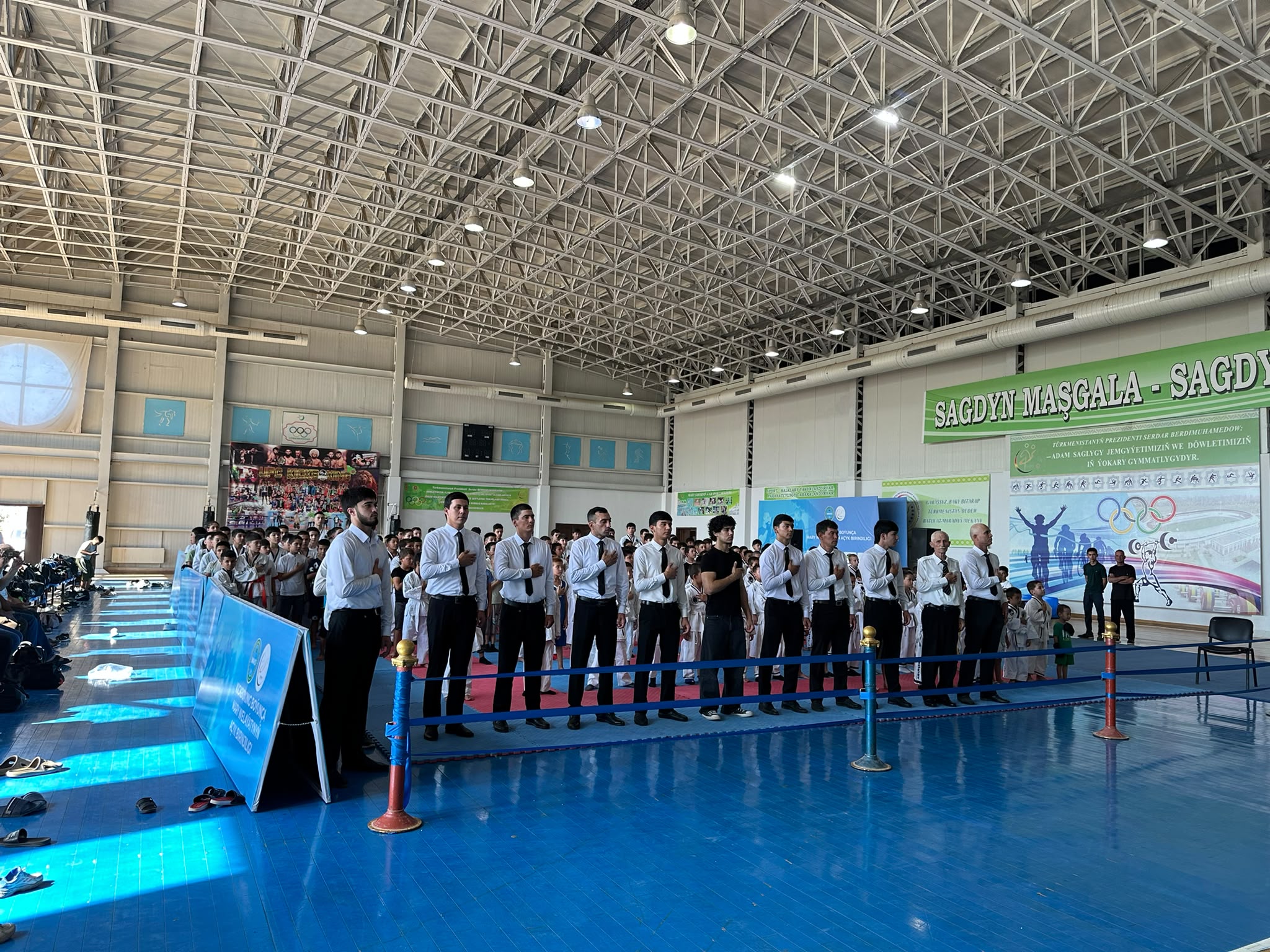 TÜRKMENİSTAN WAHA HAPKIDO ŞAMPİYONASI 1 AĞUSTOS 2206 TARİHİNDE MARY DE YAPILDI - 2
